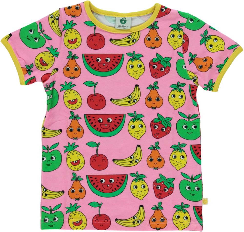 T-shirt med frugt