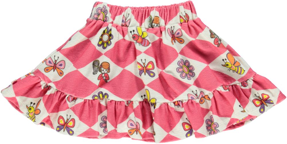 Skirt, Harlequin Butterfly & Bee