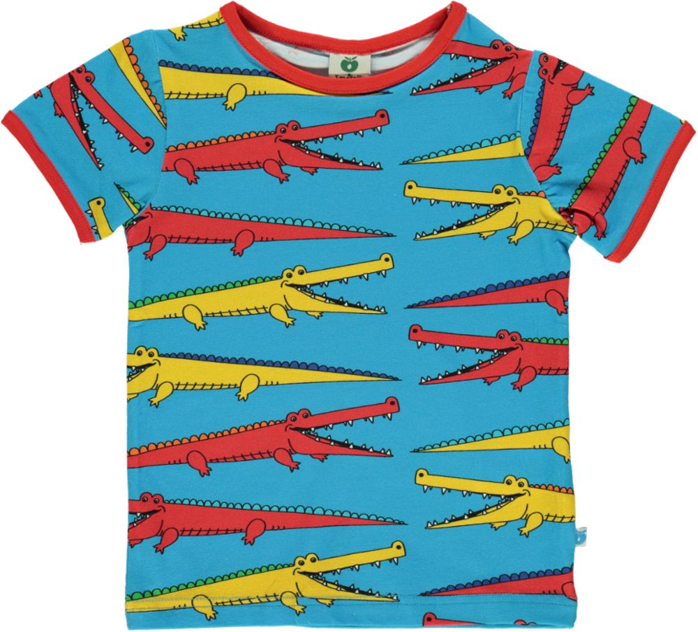 T-shirt med krokodiller fra Småfolk