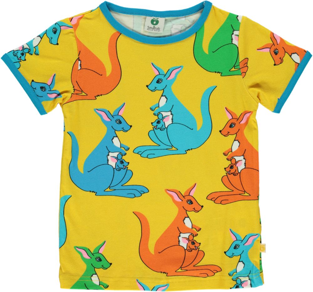 T-shirt med kænguruer fra Småfolk