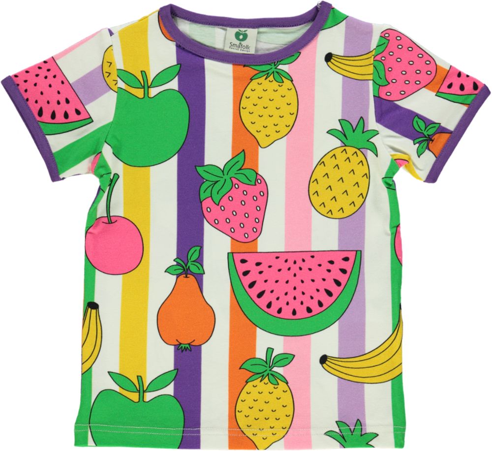 T-shirt med frugter