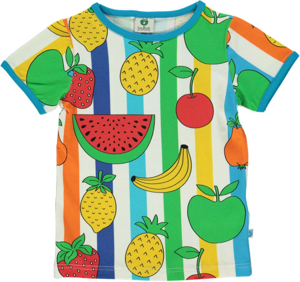 T-shirt med frugter