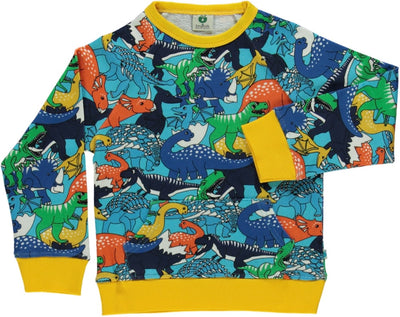 Sweatshirt med dinosaur