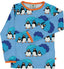 Langærmet t-shirt med pingviner