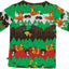 Langærmet t-shirt med julelandskab