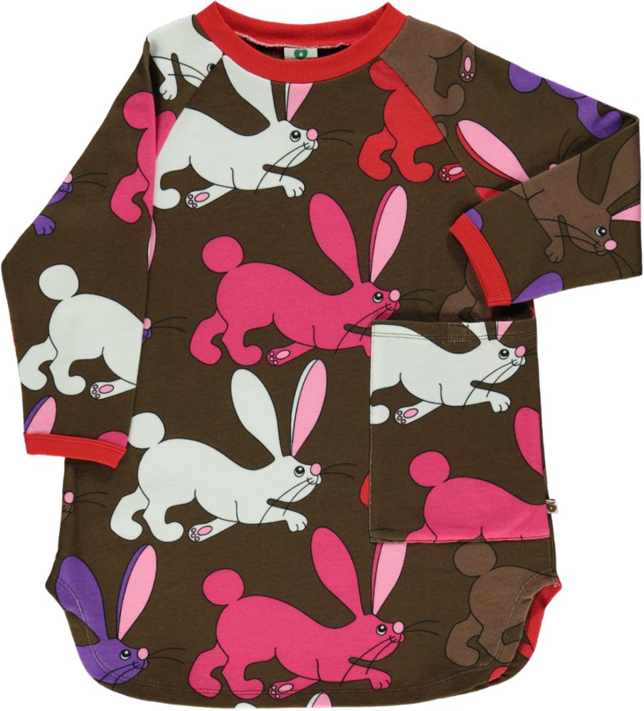 Long Sweatshirt With Pocket, Rabbit