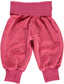 Velour Baby bukser med bred rib