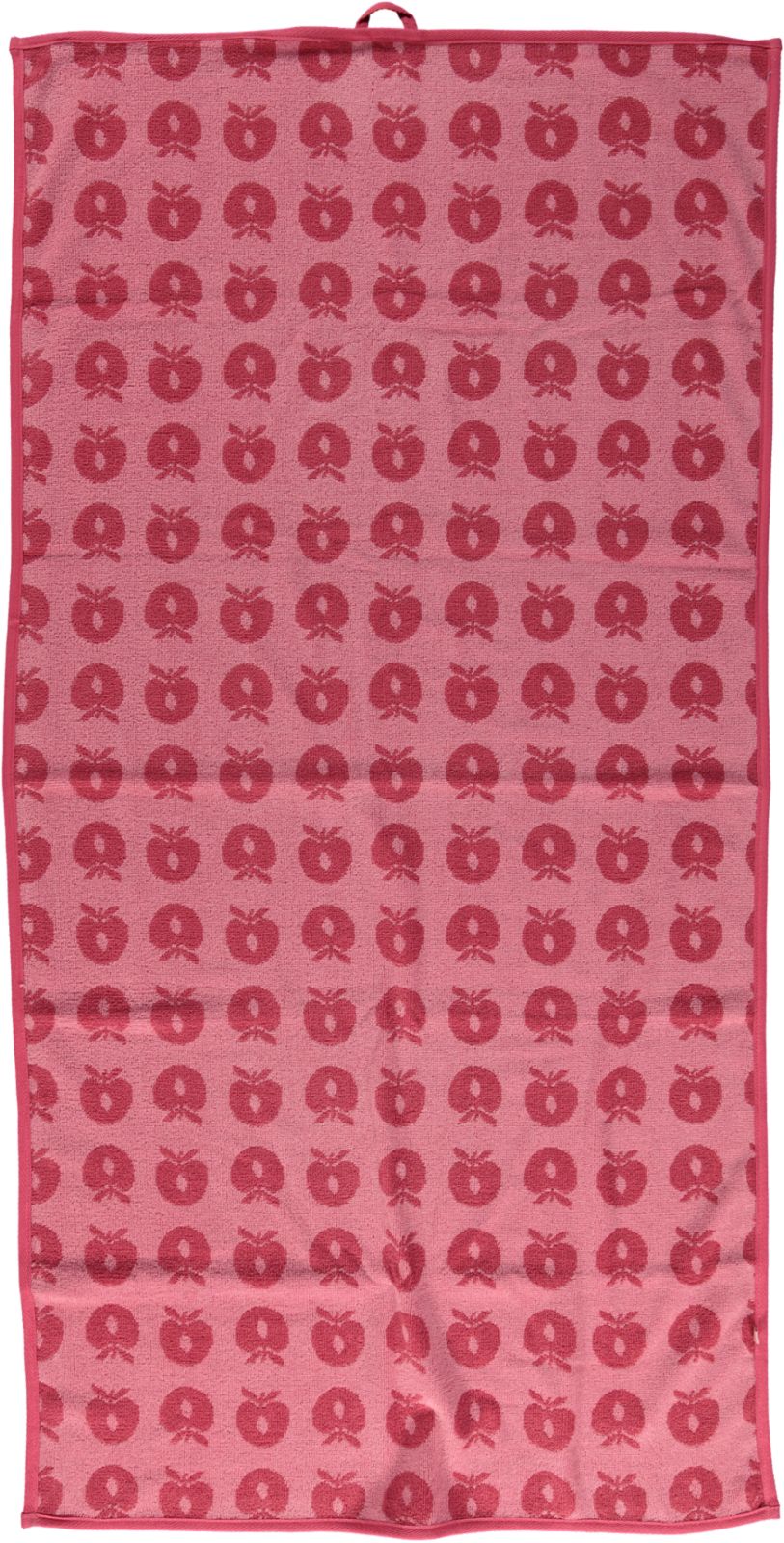Badehåndklæde til børn 70x140 med retro æbler